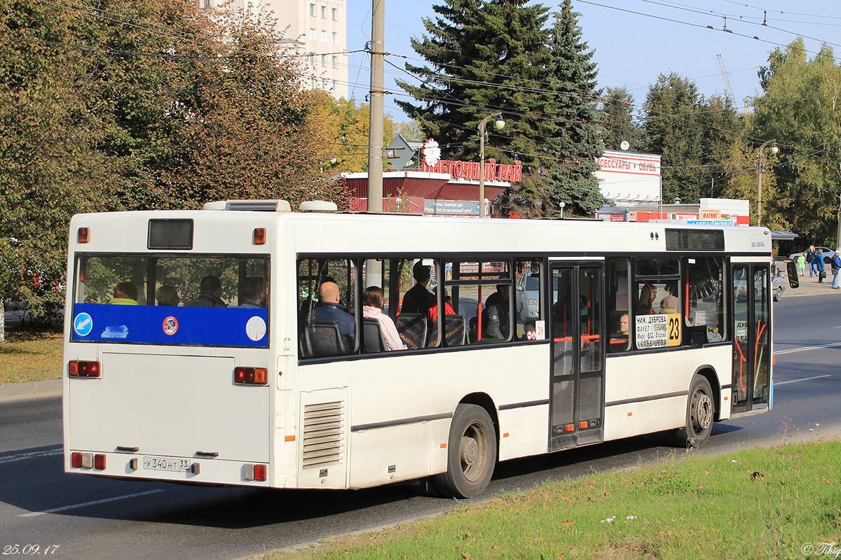 Владимирская область, Mercedes-Benz O405N2 № У 340 НТ 33