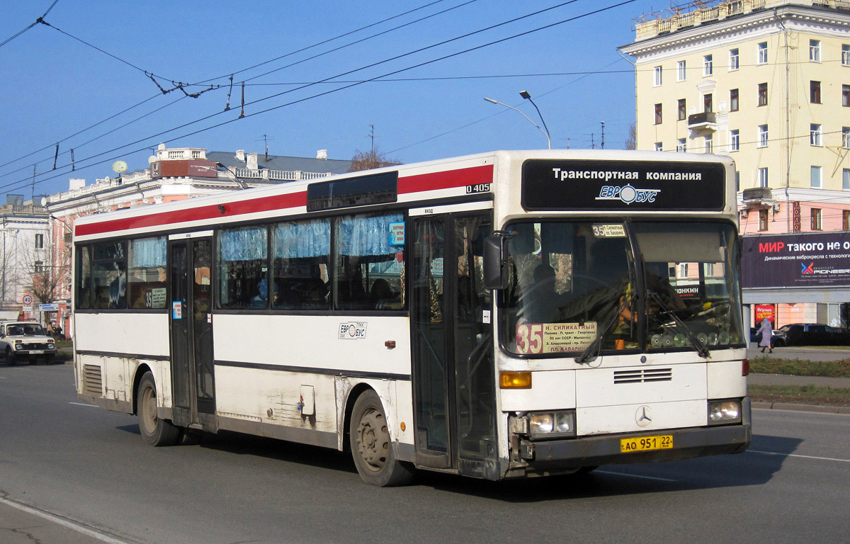 Κράι Αλτάι, Mercedes-Benz O405 # АО 951 22