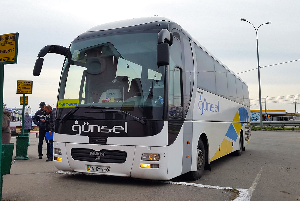 Киев, MAN R07 Fortuna RHC414 № AA 1214 HO
