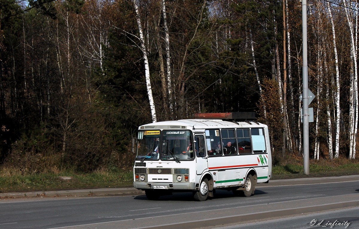 Томская область, ПАЗ-32054 № К 869 РК 70