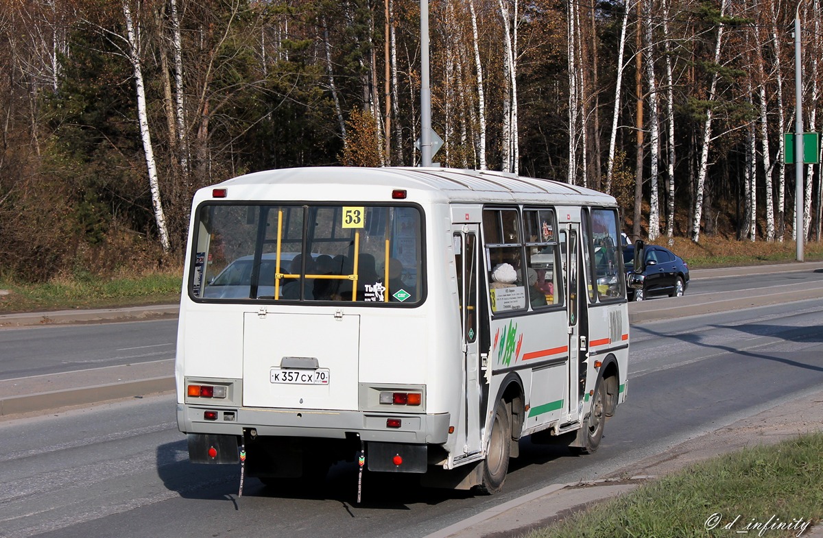 Томская область, ПАЗ-32054 № К 357 СХ 70