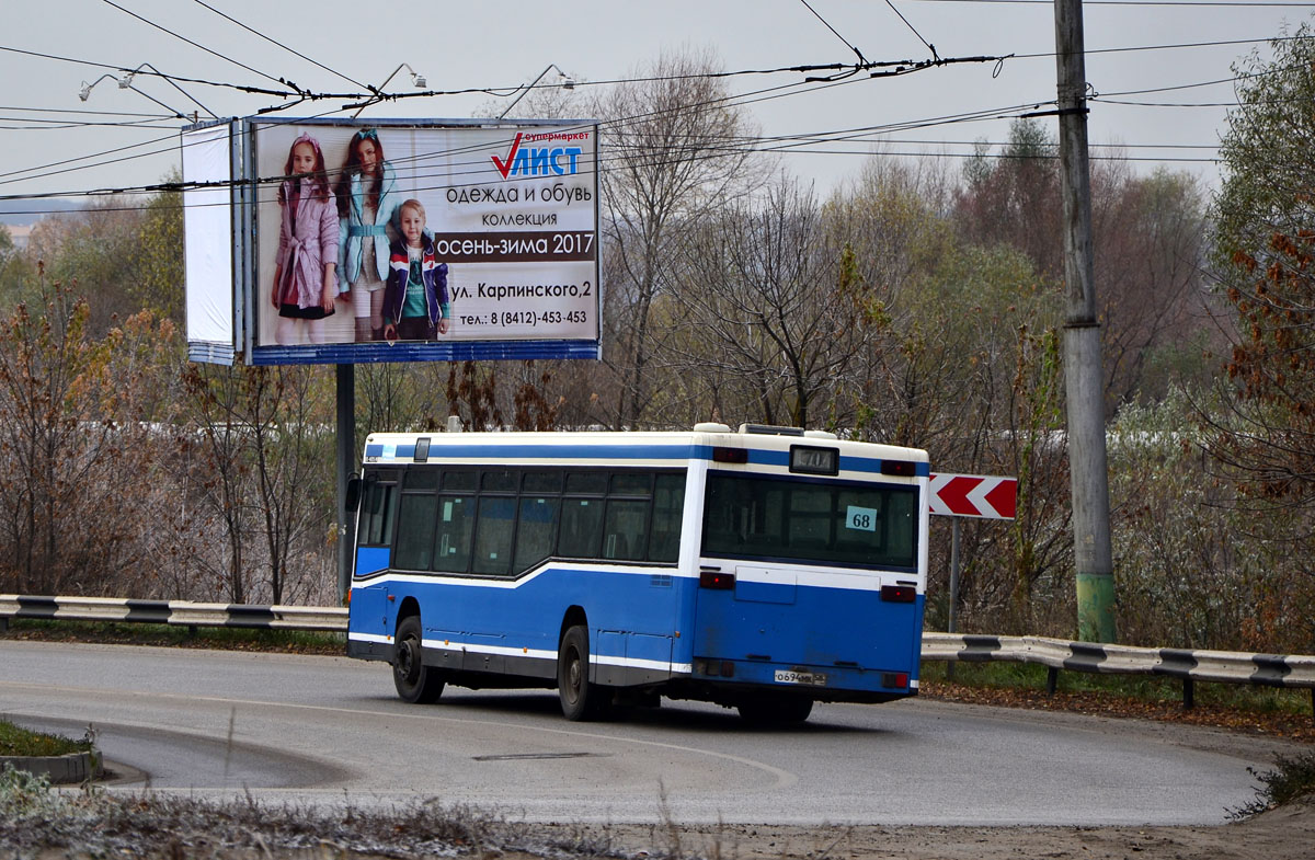 Пензенская область, Mercedes-Benz O405N2 № О 694 МК 58