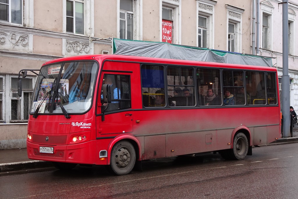 Ярославская область, ПАЗ-320412-04 "Вектор" № Р 751 ОО 76