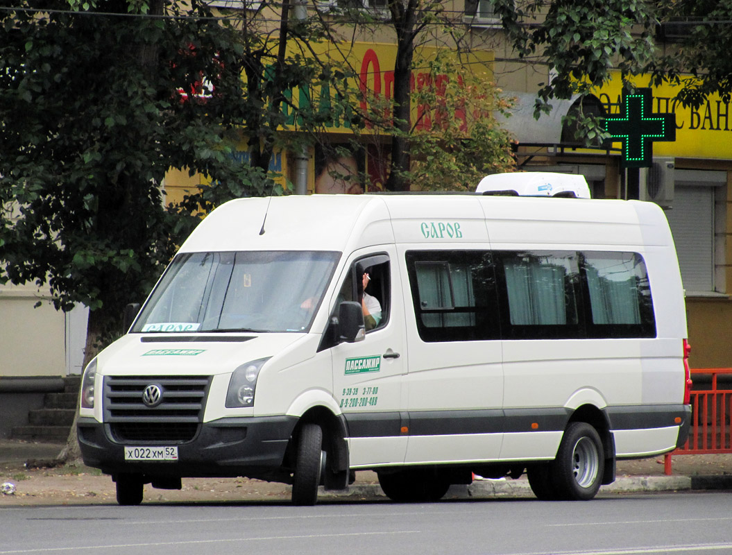 Нижегородская область, Луидор-223302 (Volkswagen Crafter) № Х 022 ХМ 52