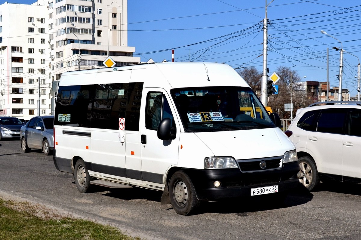 Ставропольский край, FIAT Ducato 244 CSMMC-RLL, -RTL № В 580 РК 26