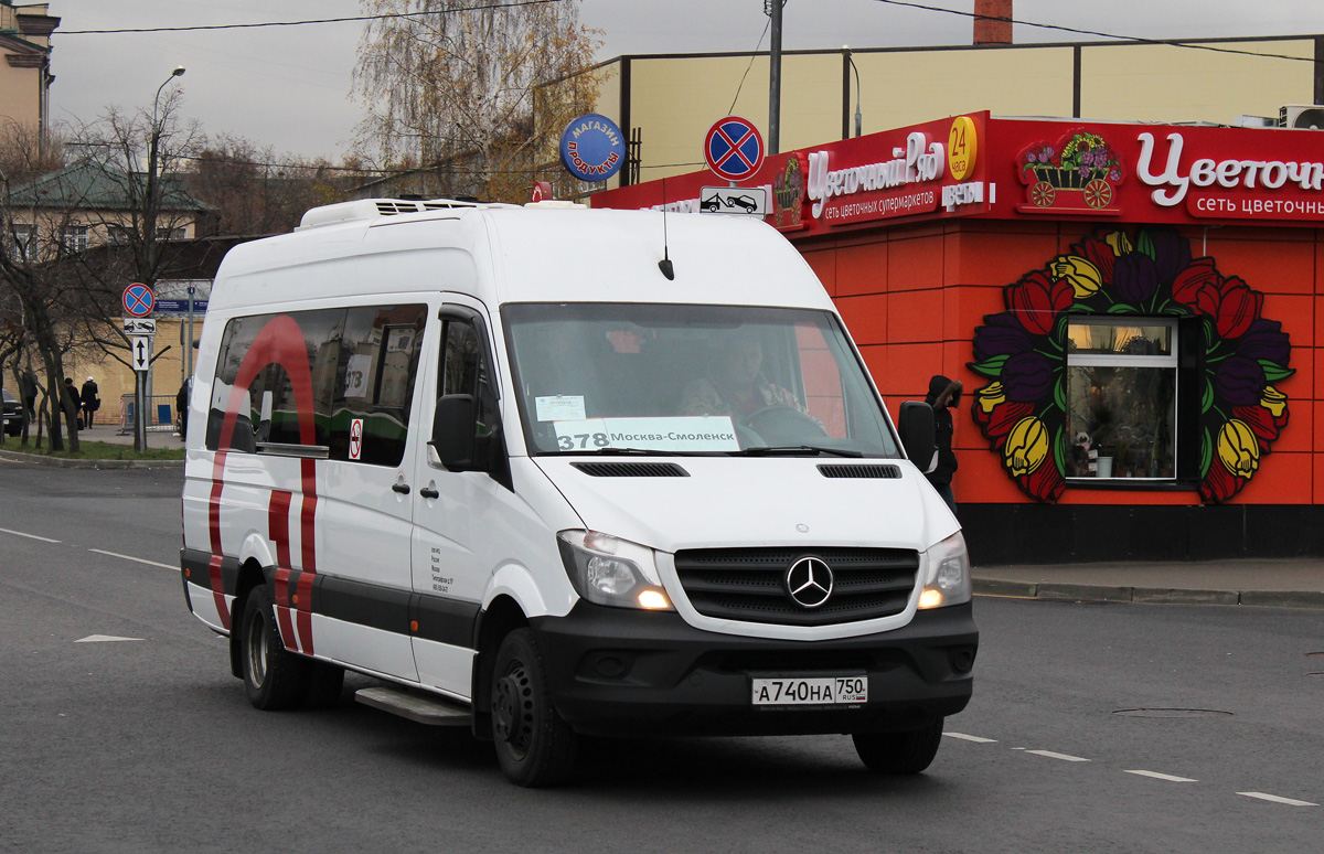 Москва, Луидор-223602 (MB Sprinter) № А 740 НА 750