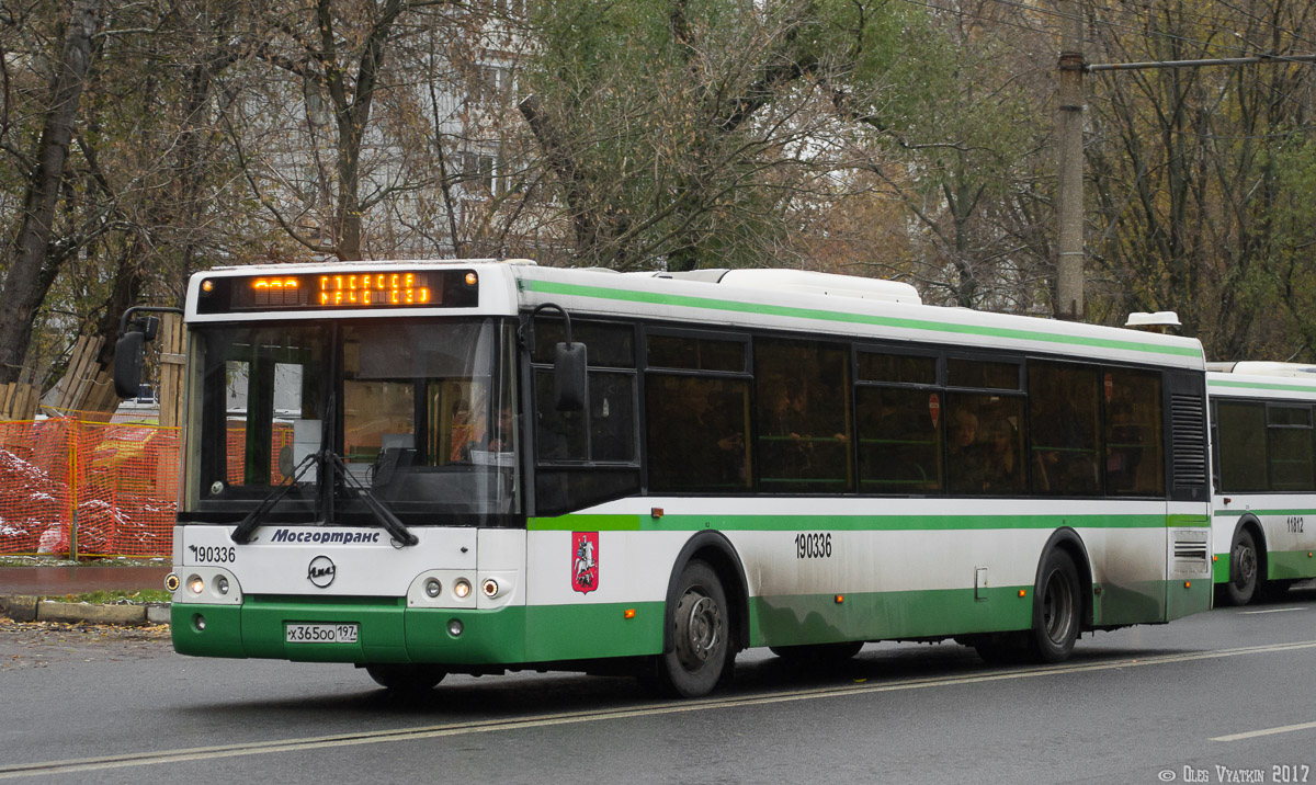 Москва, ЛиАЗ-5292.21 № 190336