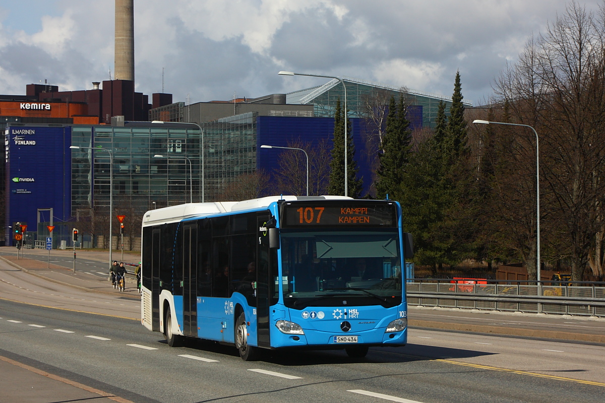 Финляндия, Mercedes-Benz Citaro C2 LE MÜ № 1034