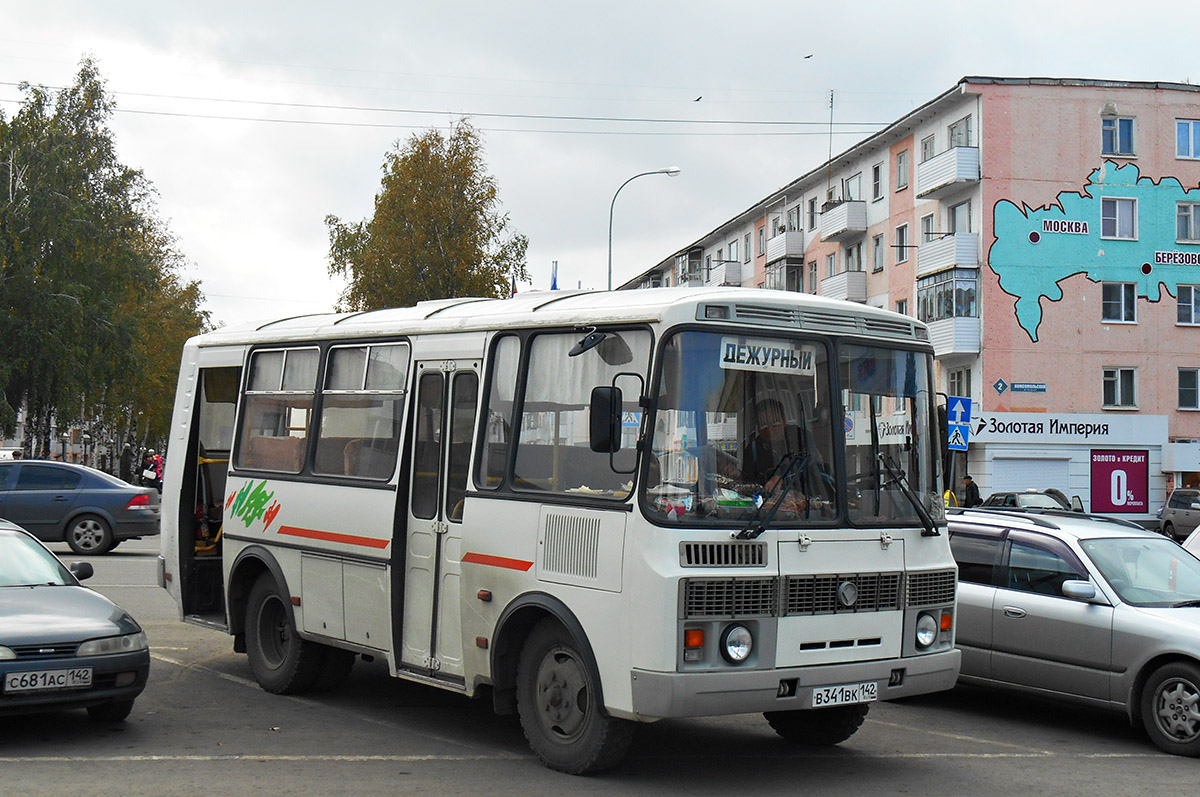 Кемеровская область - Кузбасс, ПАЗ-32054 № В 341 ВК 142