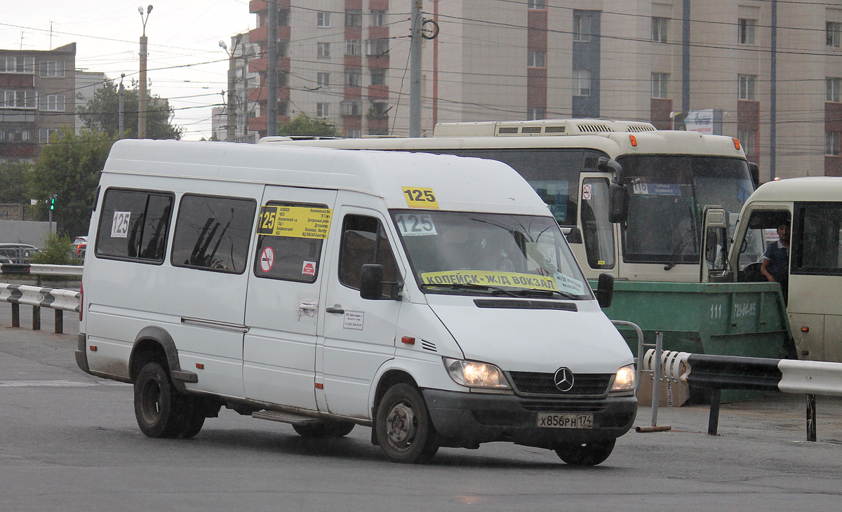 Челябинская область, Mercedes-Benz Sprinter W904 408CDI № Х 856 РН 174