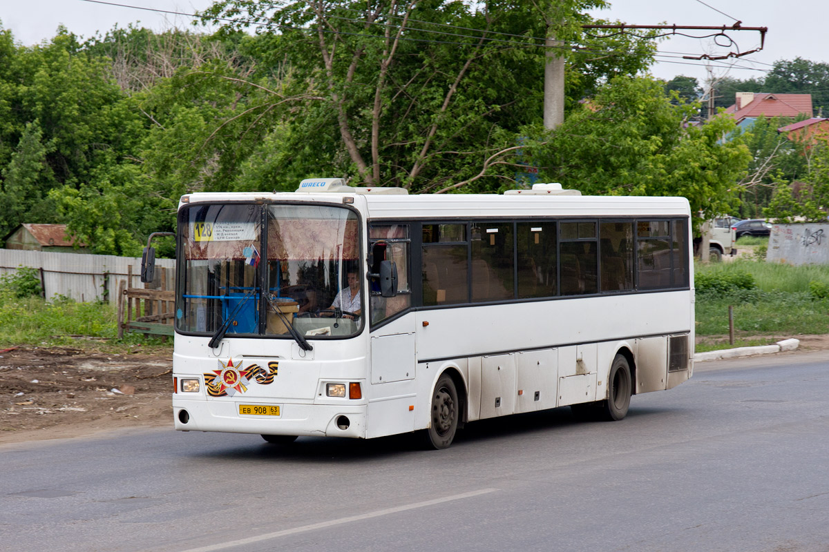 Самарская область, ЛиАЗ-5256.23-01 (ГолАЗ) № ЕВ 908 63