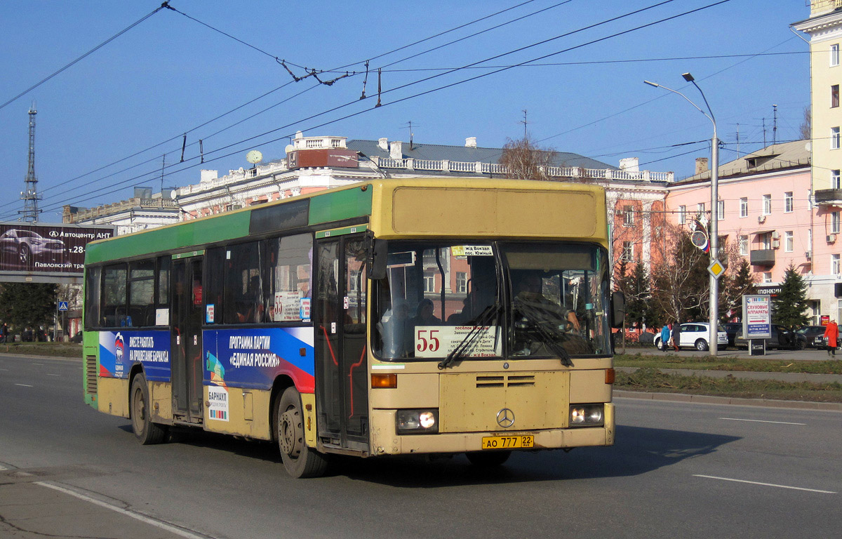 Алтайский край, Mercedes-Benz O405N № АО 777 22