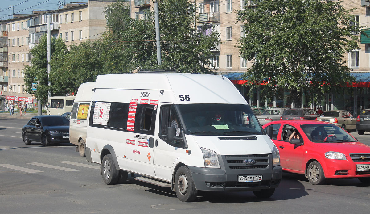 Челябинская область, Нижегородец-222709  (Ford Transit) № У 351 РТ 174