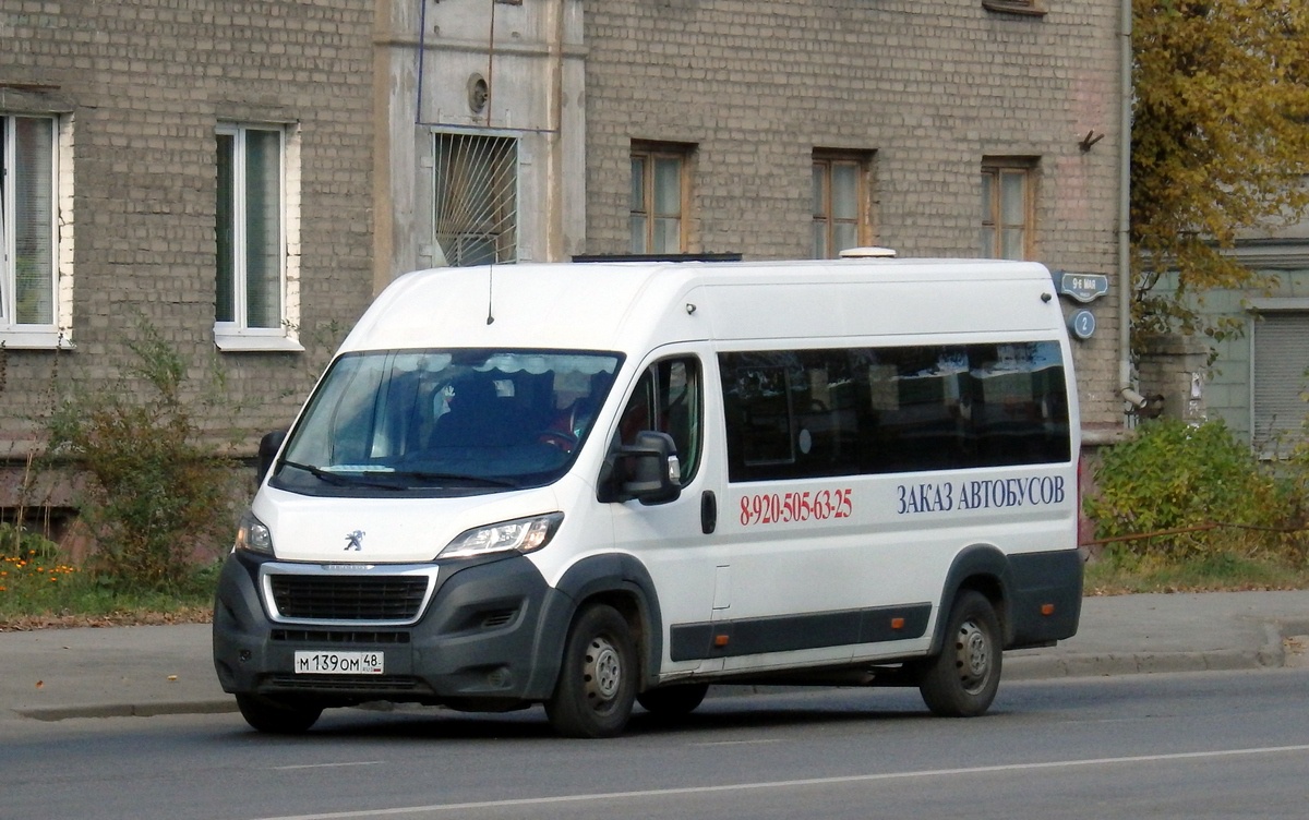 Липецкая область, Нижегородец-2227SK (Peugeot Boxer) № М 139 ОМ 48