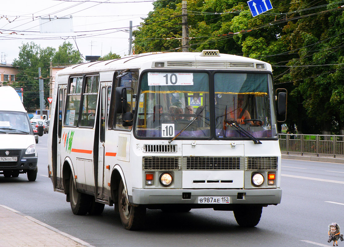 Нижегородская область, ПАЗ-32054 № В 987 АЕ 152