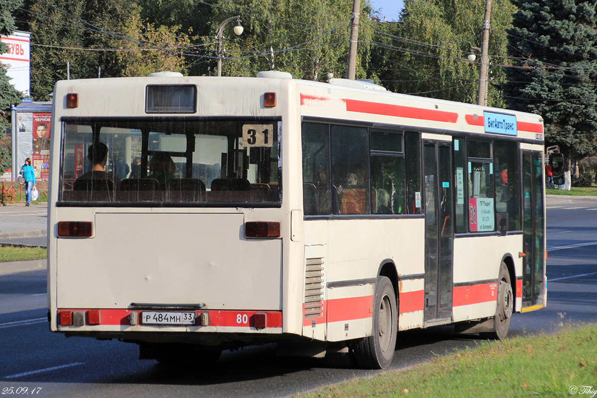 Vladimir region, Mercedes-Benz O405N2 Nr. Р 484 МН 33