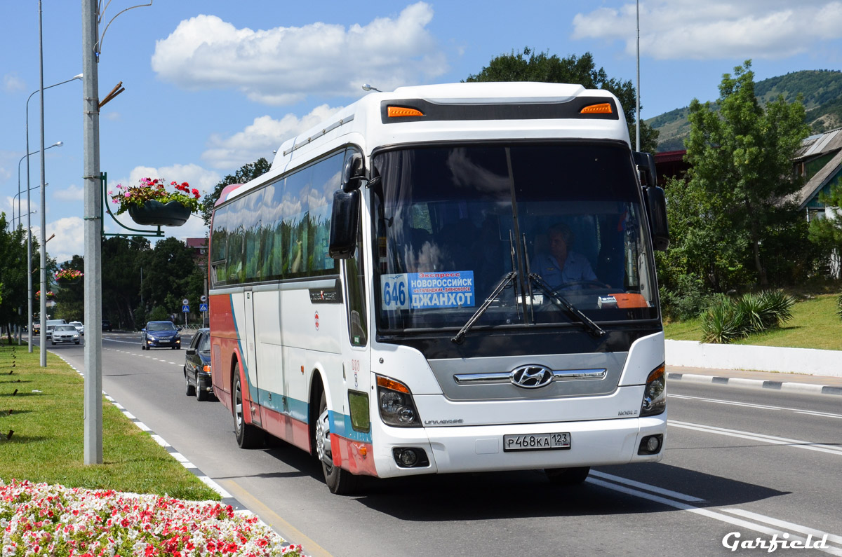 Краснодарский край, Hyundai AeroExpress № Р 468 КА 123 — Фото — Автобусный  транспорт