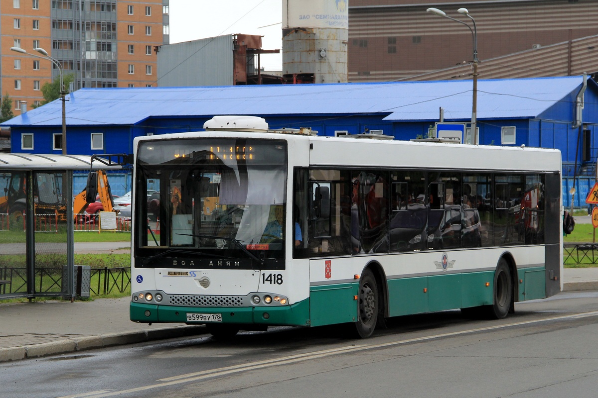 Санкт-Петербург, Волжанин-5270-20-06 "СитиРитм-12" № 1418