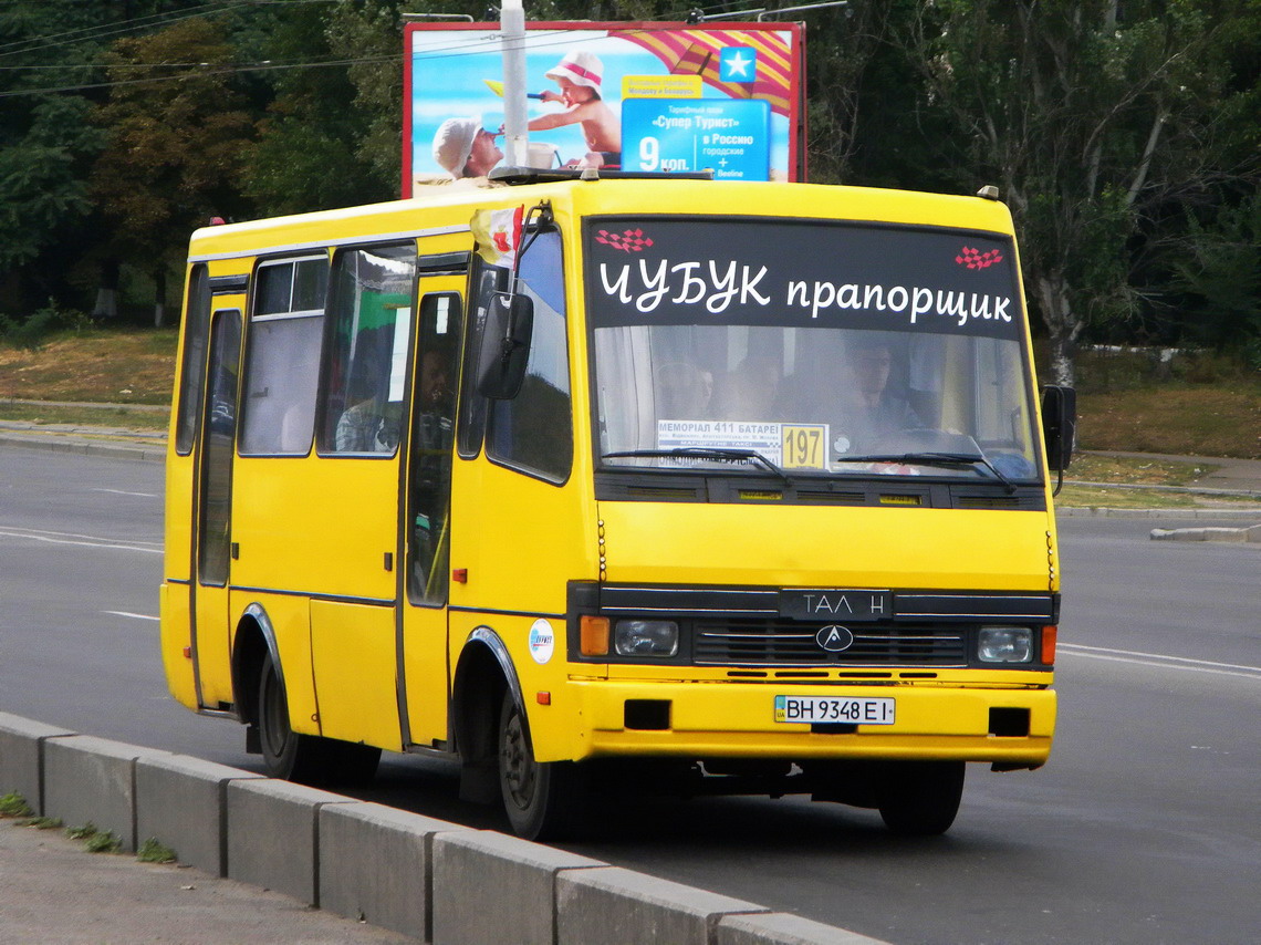 Одесская область, БАЗ-А079.14 "Подснежник" № BH 9348 EI