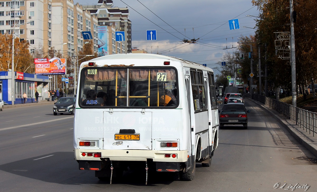 Томская область, ПАЗ-32054 № ВС 613 70