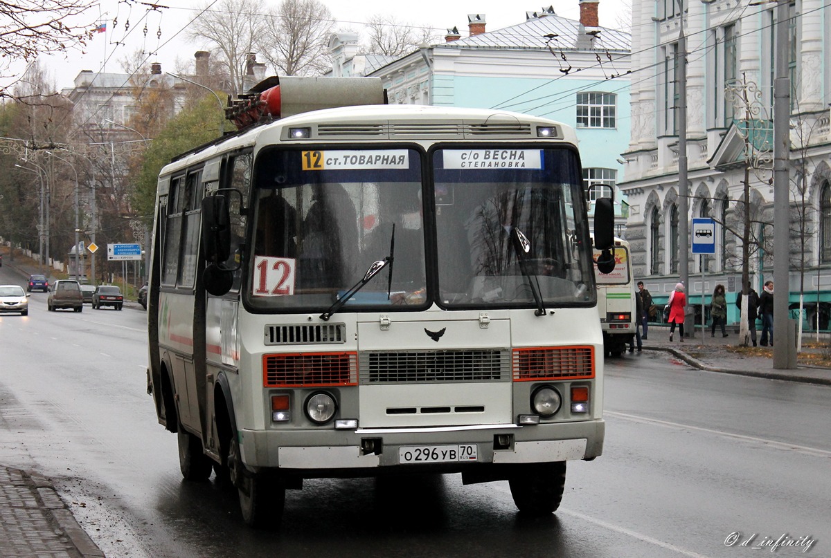 Томская область, ПАЗ-32054 № О 296 УВ 70