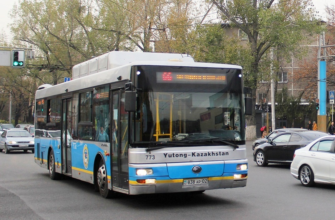 Алматы, Yutong ZK6118HGA № 773