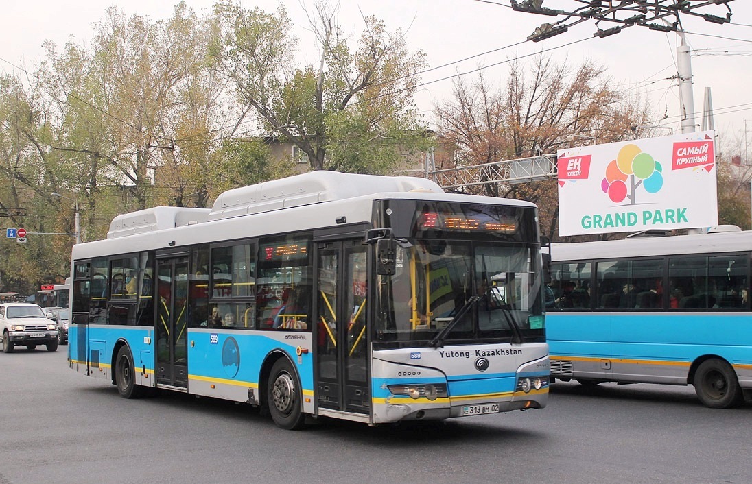 Алматы, Yutong ZK6118HGA № 589