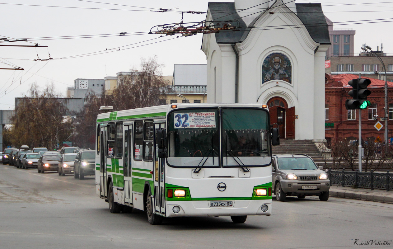 Новосибирская область, ЛиАЗ-5256.45 № Е 735 КХ 154