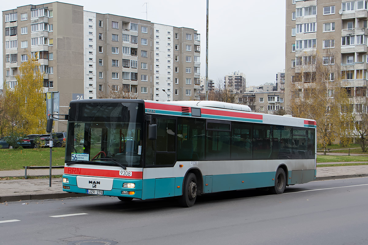 Литва, MAN A21 NL263 № 9308