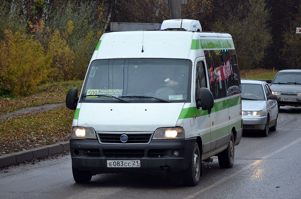 Чувашия, FIAT Ducato 244 CSMMC-RLL, -RTL № Е 083 СС 21