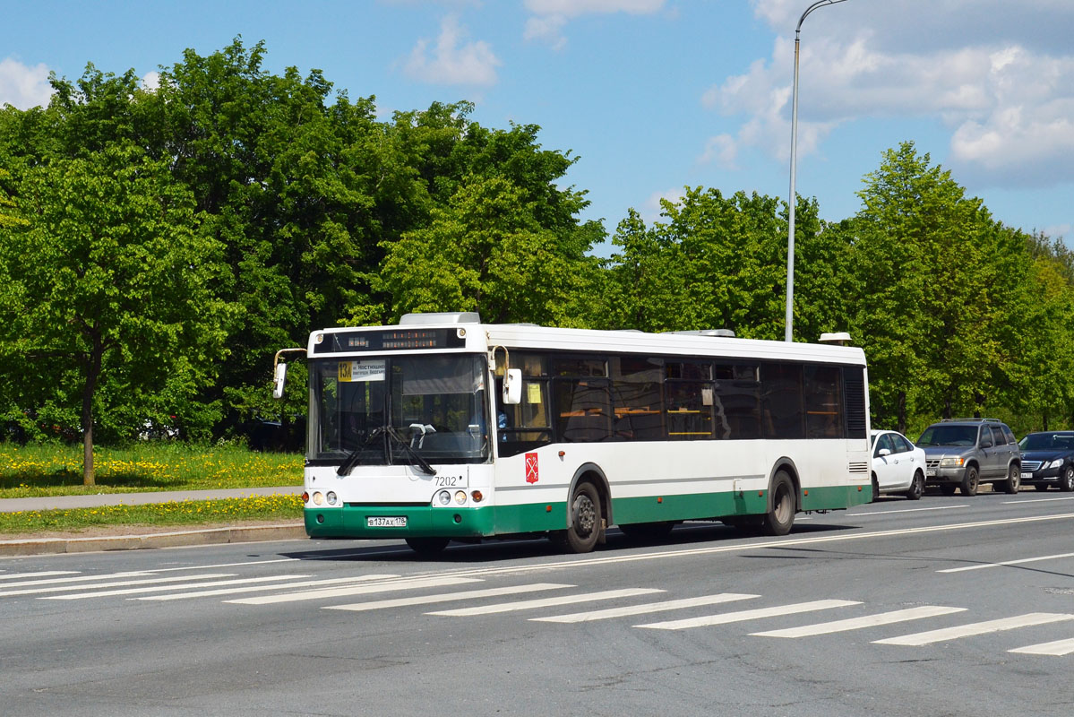 Санкт-Петербург, ЛиАЗ-5292.20 № 7202