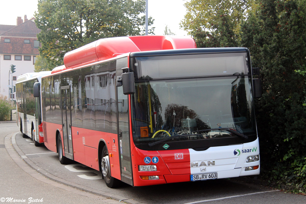 Рейнланд-Пфальц, MAN A20 Lion's City Ü NÜ313 CNG № SB-RV 603