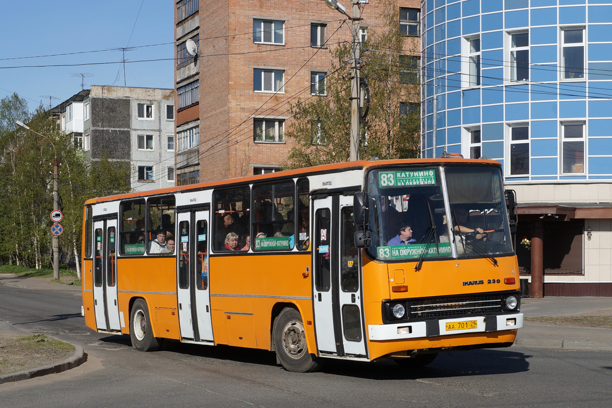 Архангельская область, Ikarus 263.10 № АА 701 29 — Фото — Автобусный  транспорт