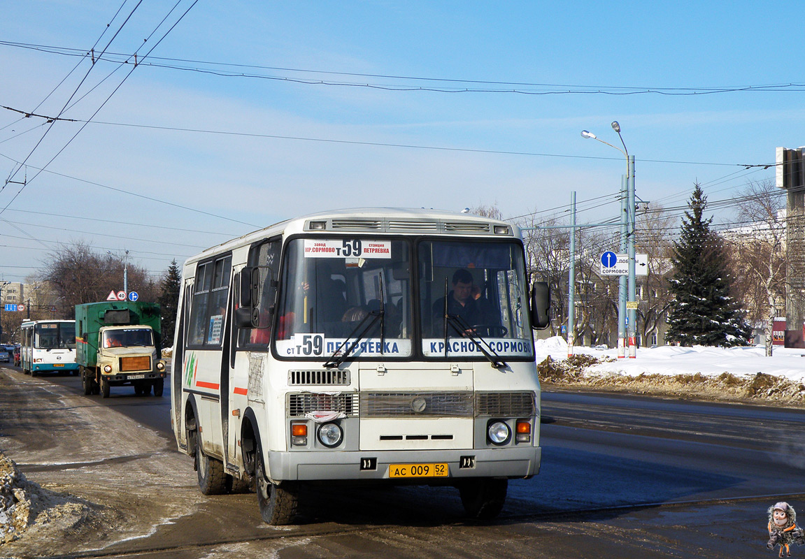 Нижегородская область, ПАЗ-32054 № АС 009 52