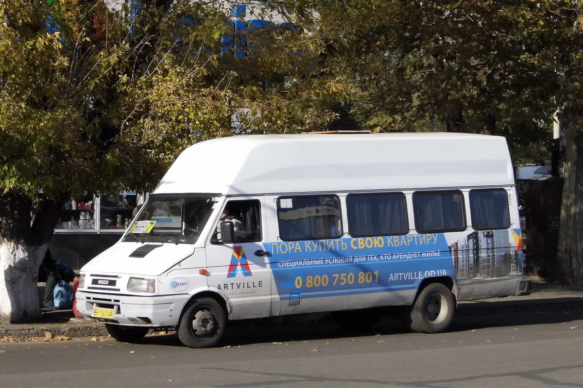 Одесская область, IVECO TurboDaily 49-12 № BH 1563 AA — Фото — Автобусный  транспорт