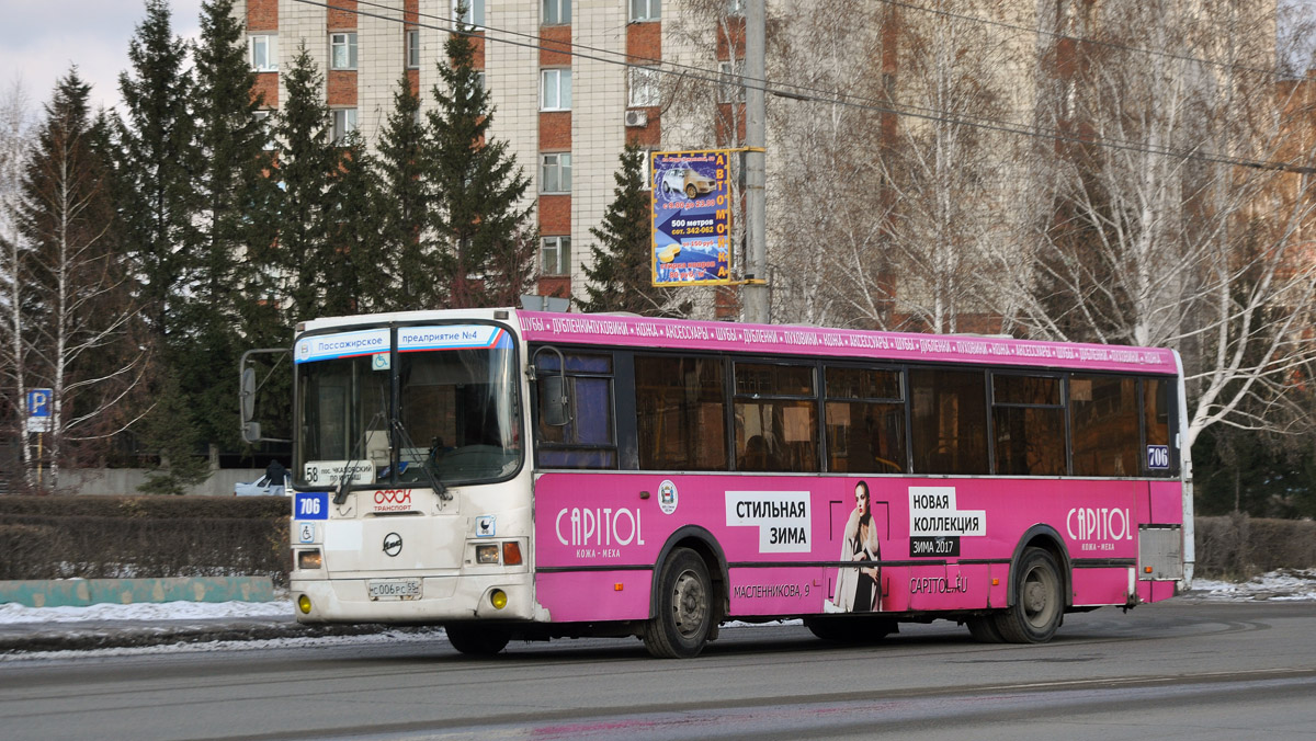 Omsk region, LiAZ-5293.00 Nr. 706