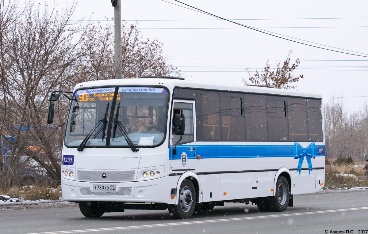 Омская область, ПАЗ-320414-04 "Вектор" (1-2) № 1231