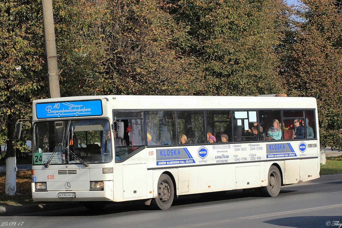 Владимирская область, Mercedes-Benz O405 № 530