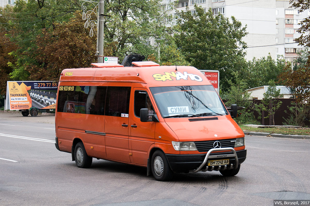 Сумская область, Mercedes-Benz Sprinter W903 312D № BM 2242 AA