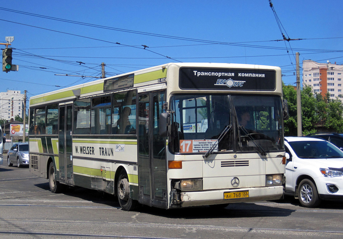 Алтайский край, Mercedes-Benz O405 № АН 768 22