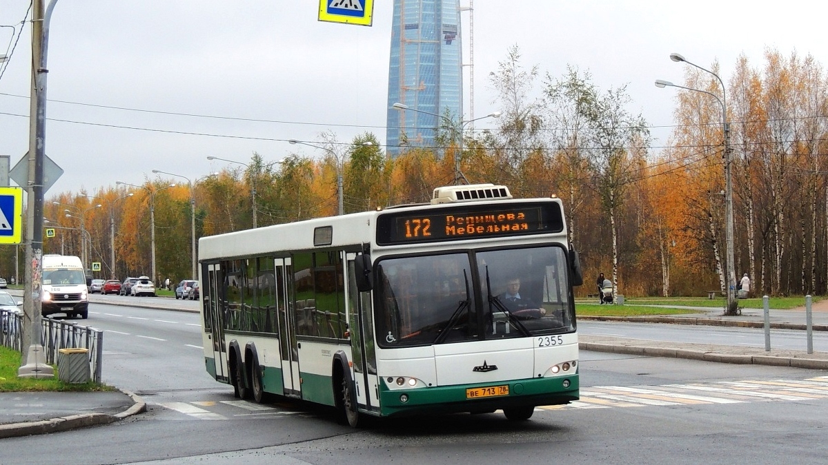 Sankt Petersburg, MAZ-107.466 Nr 2355