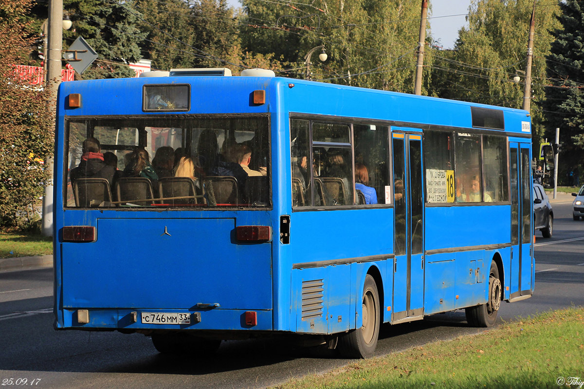 Владимирская область, Mercedes-Benz O405 № С 746 ММ 33