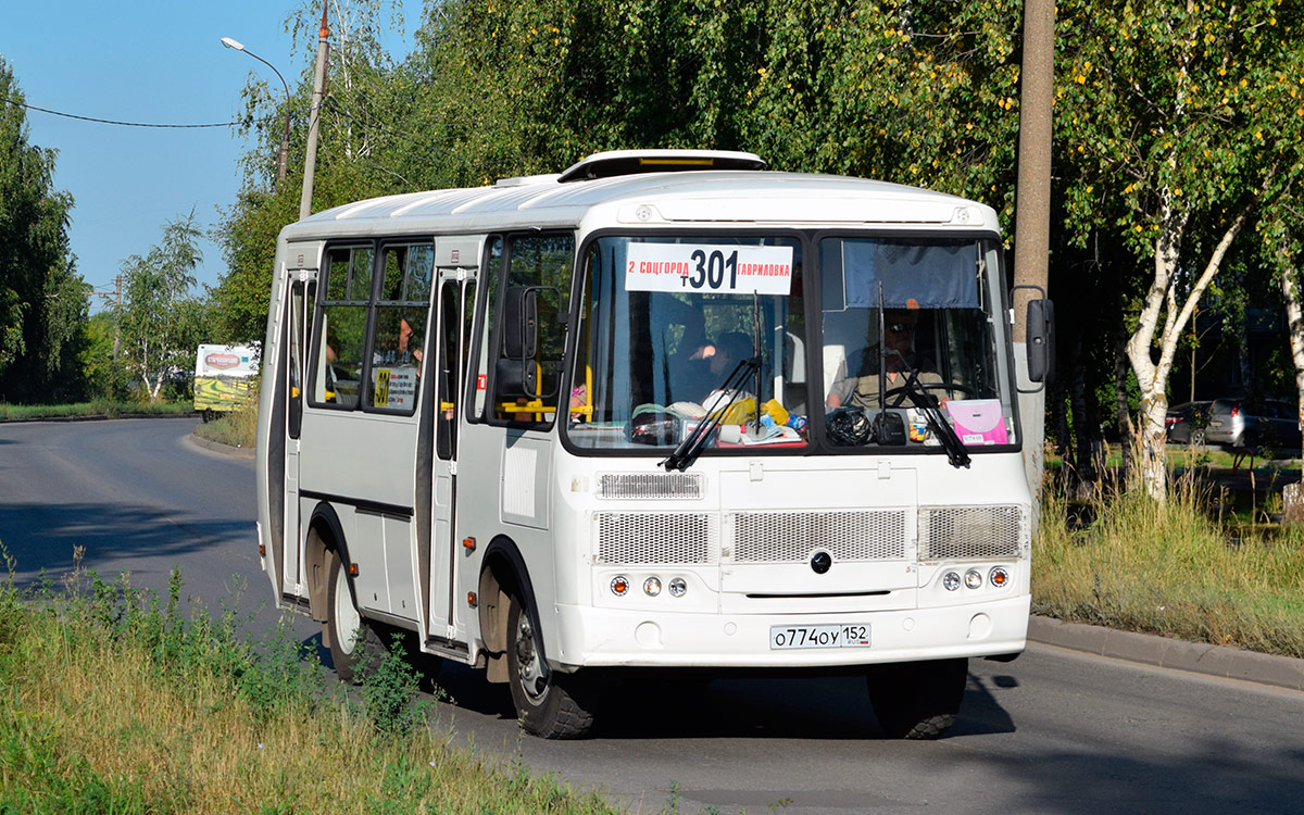 Нижегородская область, ПАЗ-32054 № О 774 ОУ 152