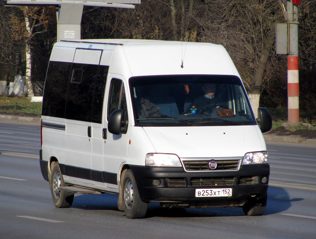 Нижегородская область, FIAT Ducato 244 CSMMC, -RT № В 253 ХТ 152