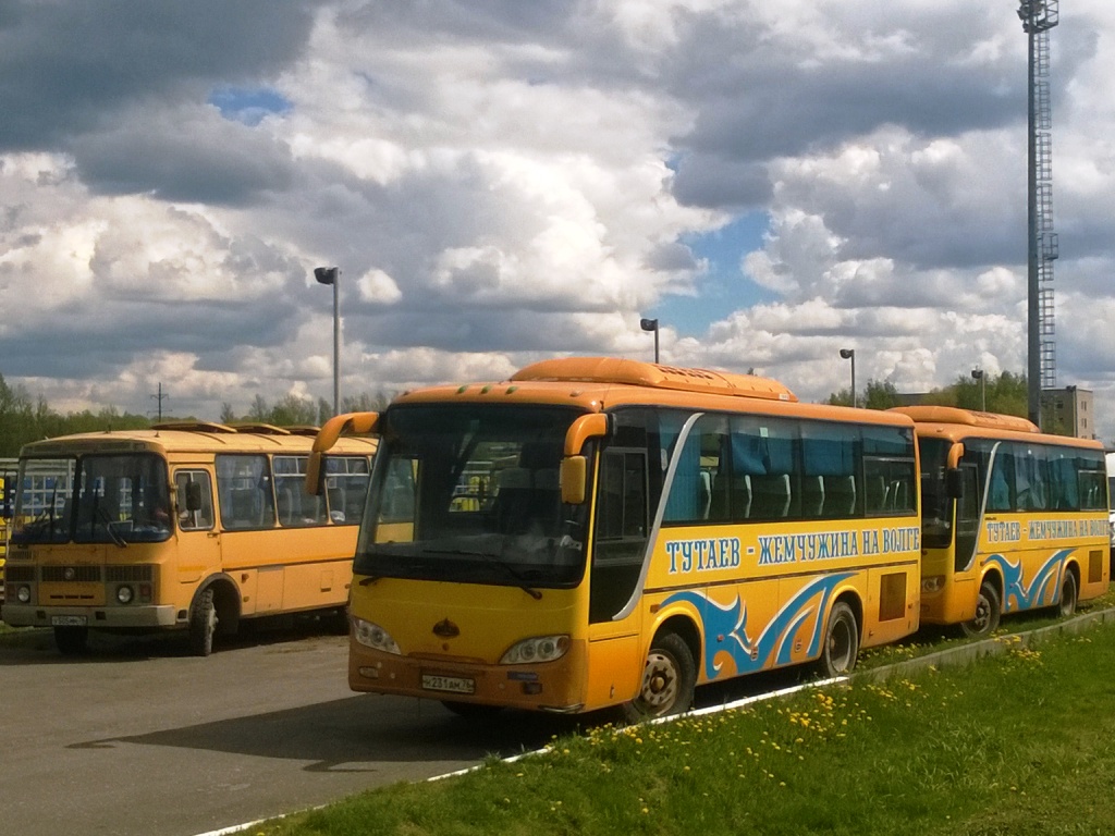 Ярославская область, Sunlong SLK6790F1G № Н 231 АМ 76; Ярославская область, ПАЗ-32053-70 № У 505 ММ 76