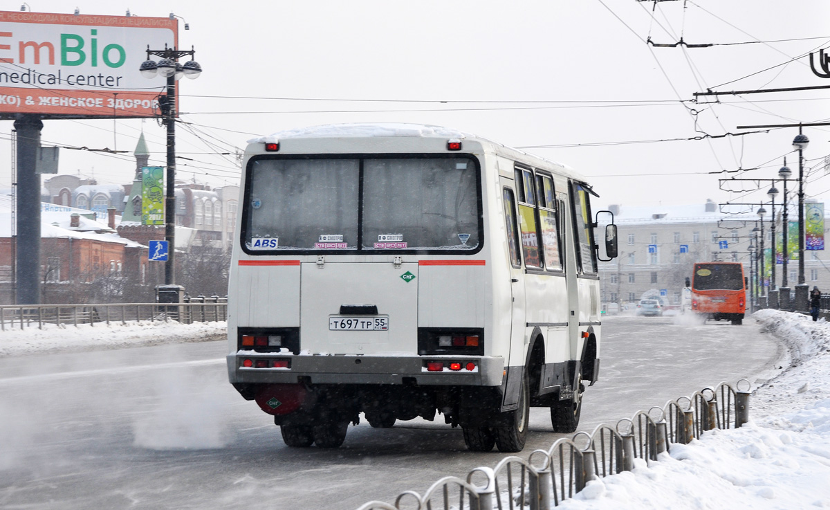 Омская область, ПАЗ-32053 № 2825