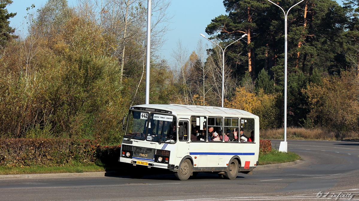 Томская область, ПАЗ-32054 № АА 363 70