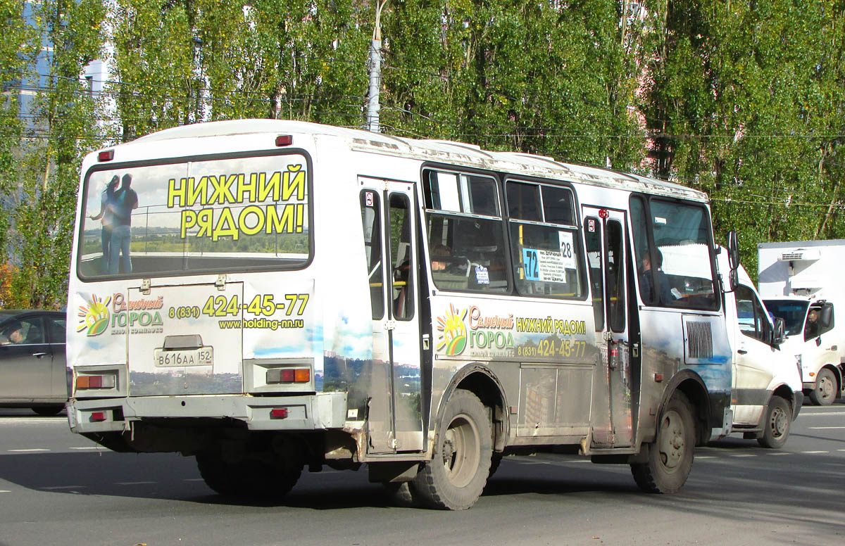 Нижегородская область, ПАЗ-32054 № В 616 АА 152