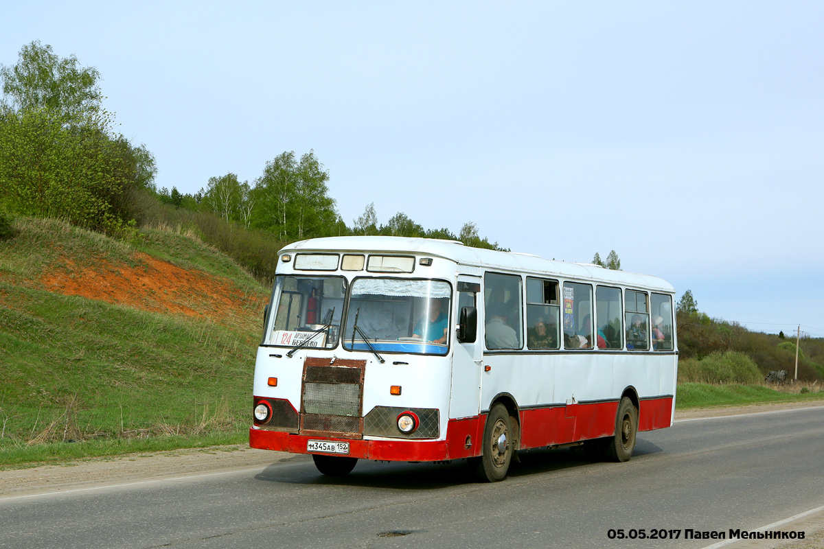 Nizhegorodskaya region, LiAZ-677M (BARZ) Nr. М 345 АВ 152