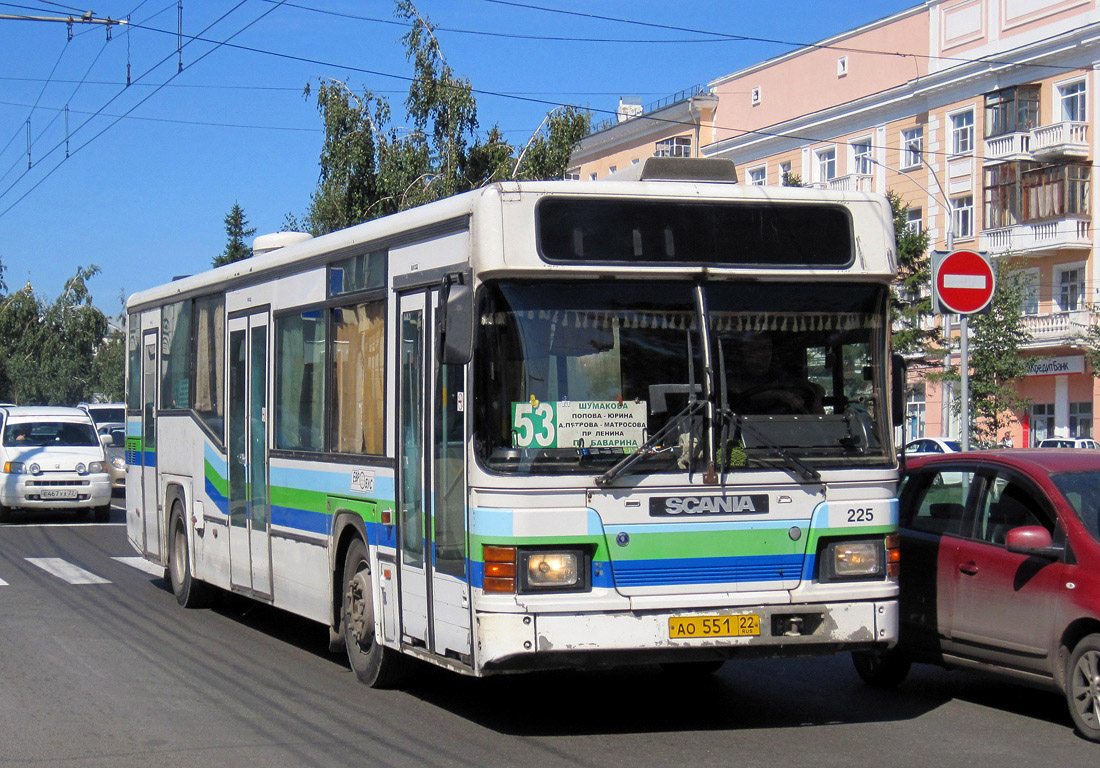 Алтайский край, Scania CN113CLL MaxCi № АО 551 22